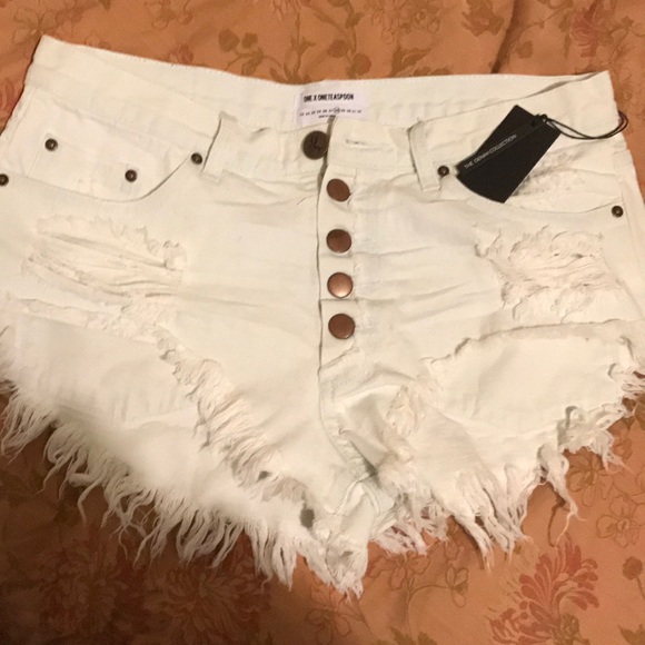 One Teaspoon Pants - One Teaspoon Le Creme' Roller